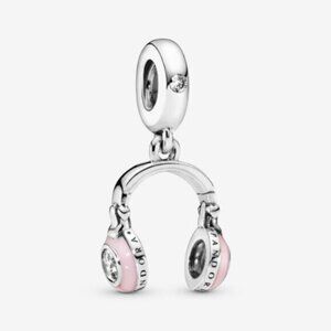 Pandora earphone strap pink Charm